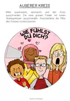 Vorschau - Arbeitsblätter - DIE GEFÜHLE - Wortschatzrad - Seite 2