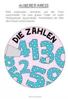 Vorschau - Arbeitsblätter - Zahlen – DaF, DaZ, Deutsch, Wortschatz, Vokabeln, Arbeitsblatt, Zahlen lernen, Begriffe lernen | Wortschatzrad, Deutsch lernen, Sprachförderung, Klasse 2, 3, 4, Grundschule - Seite 2