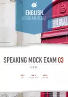 Vorschau - Präsentationen/Tafelbilder - Speaking Mock Exam Sek II - 03 - Deckblatt