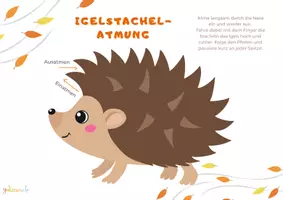 Vorschau - Mal- und Bastelvorlagen - Atemübungen im Herbst zum Entspannen - Seite 2