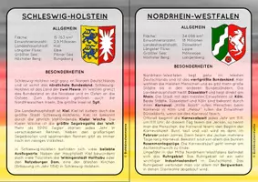 Vorschau - Stationenlernen - Wissenskartei Deutschland und seine Bundesländer - Seite 1