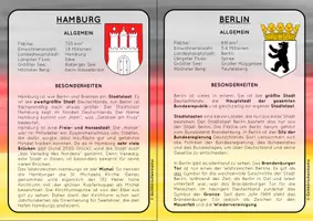 Vorschau - Stationenlernen - Wissenskartei Deutschland und seine Bundesländer - Deckblatt