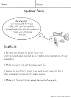 Vorschau - Arbeitsblätter - Farbenfrohe Fische, einfach zeichnen und malen - Seite 2