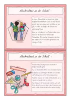 Vorschau - Aufgabenkarten - Abschreibtext Deutsch - in der Schule - Seite 3