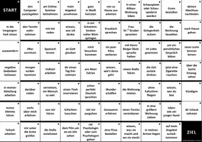 Vorschau - Spiele - Brettspiel: Wünsche äußern mit dem Konjunktiv II von „werden“ + „gern(e)“ (Konversation mit „Würdest du gern …?“) (Version 1) - Deckblatt