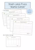 Vorschau - Spiele - Stadt-Land-Fluss "Mathe-Edition" - Deckblatt