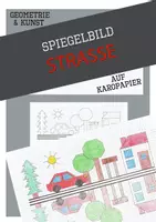 Vorschau - Mal- und Bastelvorlagen - Materialpaket - 3 Spiegelbilder Geometrie - Mathematik - Deckblatt