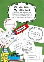 Vorschau - Arbeitsblätter - english- Do you like book- witzige Fragesätze kombinieren - Deckblatt