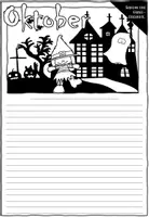 Vorschau - Arbeitsblätter - Erlebniserzählung: Oktober - Seite 3