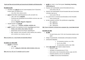Vorschau - Arbeitsblätter - Spanisch - Los números cardinales y ordinales - Zahlen komplett - Deckblatt