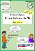 Vorschau - Fördermaterial/Inklusion - Erstes Rechnen bis 20 (Arbeitsblätter) - Deckblatt