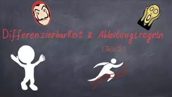 Vorschau - Arbeitsblätter - Differenzierbarkeit und einfache Ableitungsregeln (mit Lernvideo) - Seite 1