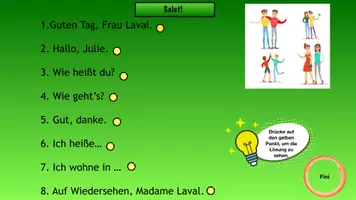 Vorschau - Interaktives Material - Sich begrüßen - Seite 3