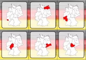 Vorschau - Spiele - Merk es dir Spiel Deutschland und seine Bundesländer - Deckblatt