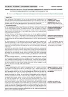 Vorschau - Klassenarbeiten - Bichsel, "San Salvador": ausformulierte Interpretation mit Anleitung - Deckblatt
