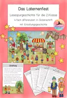 Vorschau - Arbeitsblätter - Bundle 4 Lesespurgeschichten (ab Klasse 2) - Deckblatt