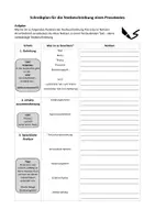 Vorschau - Arbeitsblätter - Schreibplan für die Textbeschreibung Prosa (RS Abschlussprüfung) - Seite 2