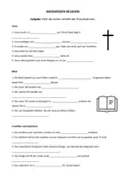 Vorschau - Arbeitsblätter - Gruppenarbeit mit Sicherung: Religion Allgemeinwissen - Seite 2