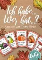 Vorschau - Spiele - Ich habe... Wer hat...? Herbst - Deckblatt