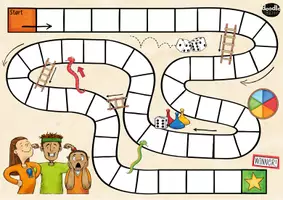 Vorschau - Stationenlernen - DIY Brettspiel-Vorlagen zum selbst Gestalten / Spiele - Seite 2