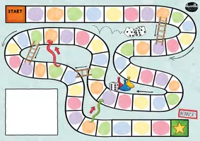 Vorschau - Stationenlernen - DIY Brettspiel-Vorlagen zum selbst Gestalten / Spiele - Seite 3
