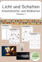 Vorschau - Unterrichtsreihen - Licht und Schatten - Arbeitsblätter und Bildkarten Silvesterknaller23 - Deckblatt