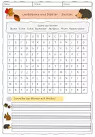 Vorschau - Arbeitsblätter - Laubbäume und Früchte Suchen_ Vorschule/Klasse 1 - Seite 3