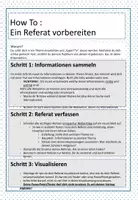 Vorschau - Merkblätter - Anleitung: Referate erstellen - Seite 1