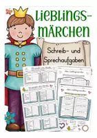 Vista previa - Hojas de trabajo - Mein Lieblingsmärchen Deutsch - Portada