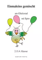 Vorschau - Spiele - Glücksrad - Einmaleins gemischt 12 Segmente - Deckblatt