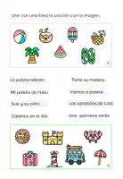 Vista previa - Hojas de trabajo - LETRA, SÍLABA, PALABRA, ORACIÓN - página 3