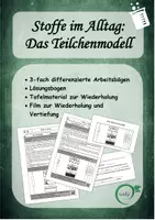 Vorschau - Arbeitsblätter - Teilchenmodell und Aggregatzustände: AB, Experiment, Test - Seite 1