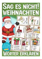 Vorschau - Spiele - Sag es nicht! Weihnachten Deutsch - Deckblatt