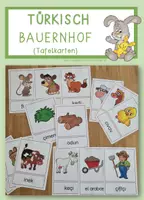 Vorschau - Präsentationen/Tafelbilder - Tafelbildkarten türkisch - Sparpaket - Seite 1