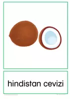 Vorschau - Präsentationen/Tafelbilder - Tafelbildkarten Obst türkisch - Seite 3