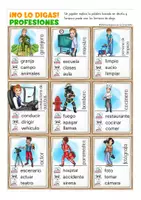 Vorschau - Spiele - No lo digas PROFESIONES (Berufe) Spanisch - Seite 1