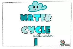 Vista previa - Hojas de trabajo - Water cycle Ingles - Portada