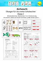 Vorschau - Arbeitsblätter - Mathematik Klasse 1 - Die ersten Wochen + Zahlenübungsheft - Deckblatt