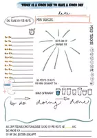 Vorschau - Anderer Materialtyp - Tagesplan Reflexion und vieles mehr - Deckblatt