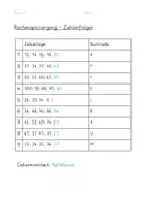 Vorschau - Arbeitsblätter - Rechenspaziergang Zahlenfolgen ZR 100 - Seite 3