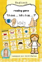 Vorschau - Spiele - body | Englisch Grundschule | Lesespiel - Deckblatt