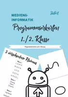 Vorschau - Arbeitsblätter - MI: Programmierkarten: Wörter finden 1./2. Klasse - Deckblatt