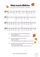 Vorschau - Text - {Viele bunte Blätter} - Seite 1