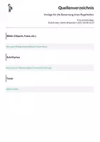 Vorschau - Anderer Materialtyp - Vorlage für die Bewertung eines Regelheftes - Seite 1