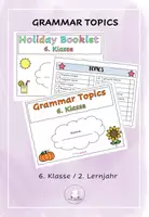 Vorschau - Unterrichtsreihen - Englisch Grammar Booklet 6. Klasse (Holiday Booklet) - Deckblatt