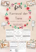 Vorschau - Unterrichtsreihen - Karneval der Tiere Gesamtpaket - Deckblatt