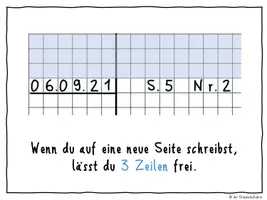 Vorschau - Arbeitsblätter - Wie schreibe ich ins Matheheft?! - Seite 3