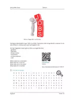 Vorschau - Arbeitsblätter - job profiles (2) - Berufe kennenlernen auf englisch + Bingo Spiel - Seite 1