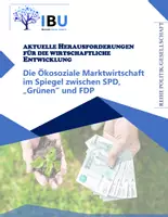 Vorschau - Stundenentwürfe - Die Ökosoziale Marktwirtschaft im Spiegel zwischen SPD-Grünen-FDP - Deckblatt