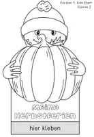 Vorschau - Stundenentwürfe - Meine Herbstferien - Bastelvorlage für einen Bericht - Seite 3